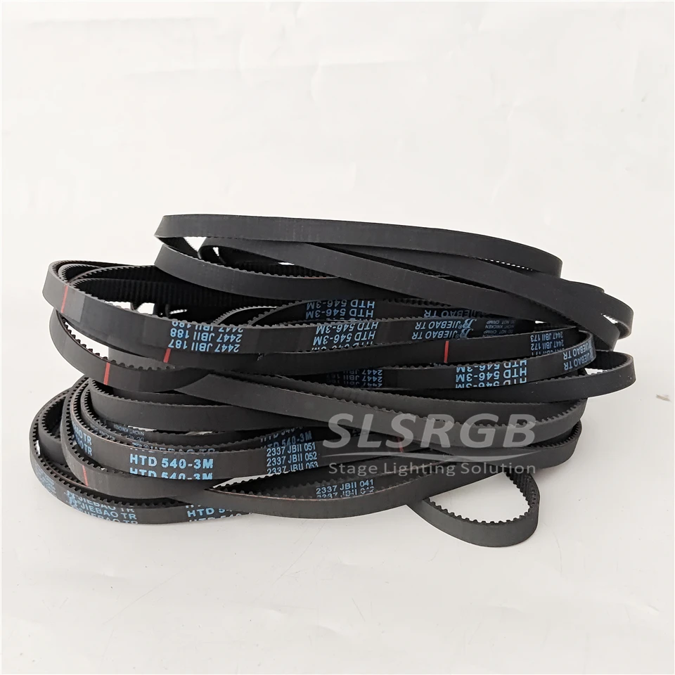SLS X Y Bands belt for stage beam spot wash moving head Light Axis Arm Synchronous belt 3M 525 375 378 477 480 483 543 522