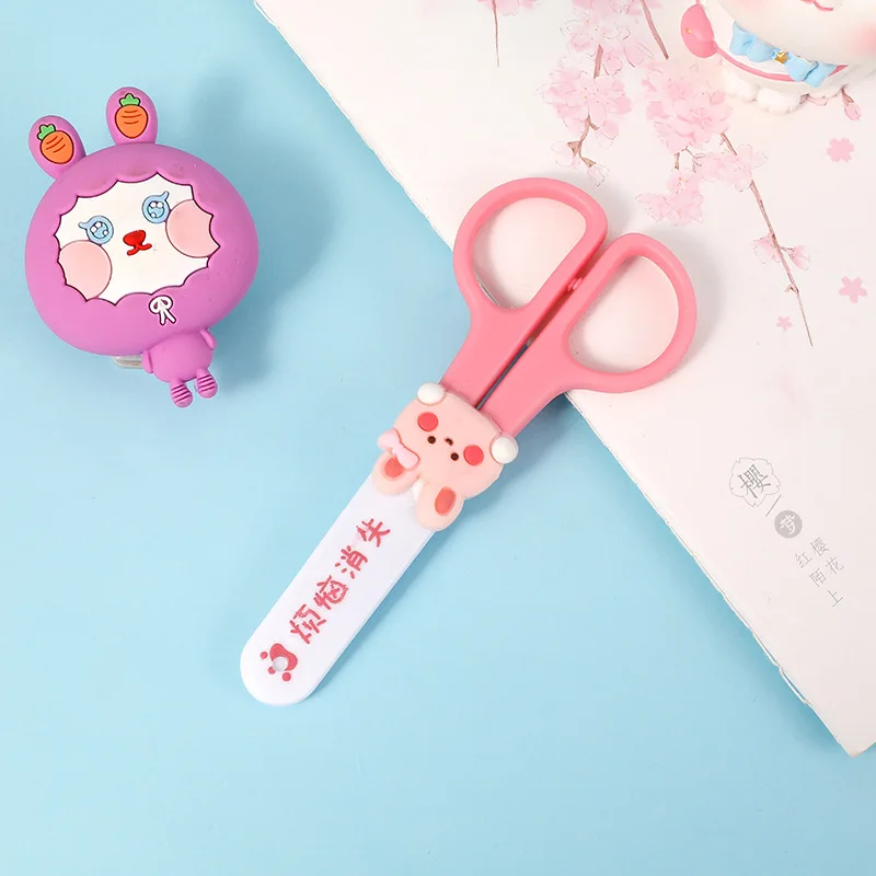 8 Inches Cutting Paper Stationery Craft for Children Adults Office Cutting  Supplies Loop Scissors Adaptive Scissors Yarn Cutter - AliExpress