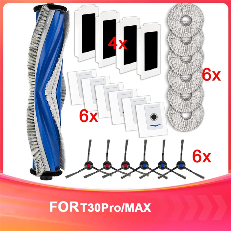 B89B-23PCS Replacement Parts For ECOVACS For ECOVACS T30S PRO Robot Vacuum Cleaner Accessories