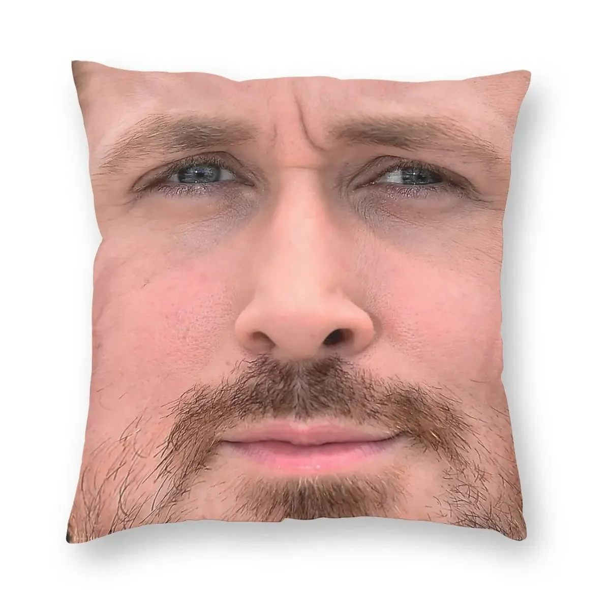 

Ryan Gosling Face Sexy Glasses Pillowcase Soft Polyester Cushion Cover Decorations Pillow Case Cover Home Square 40X40cm