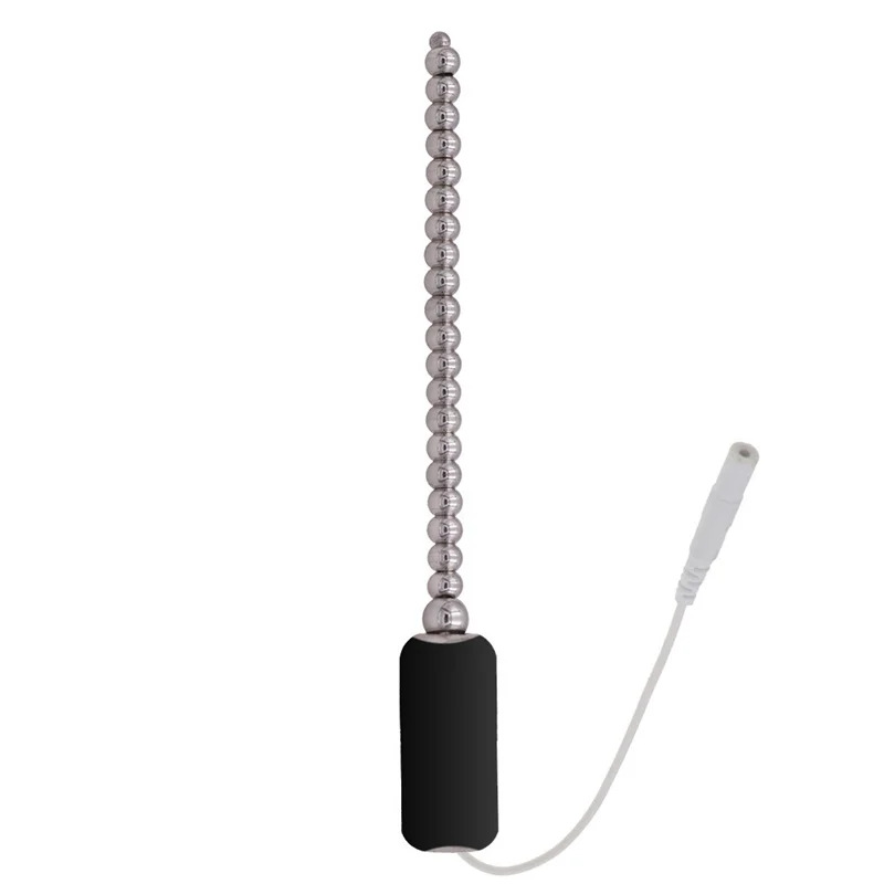 Electric Shock Masturbation Rod Urethral Sound Catheter Pulse Massage Insertion Rods Penis Plug Body Massage Sex Toys For Male
