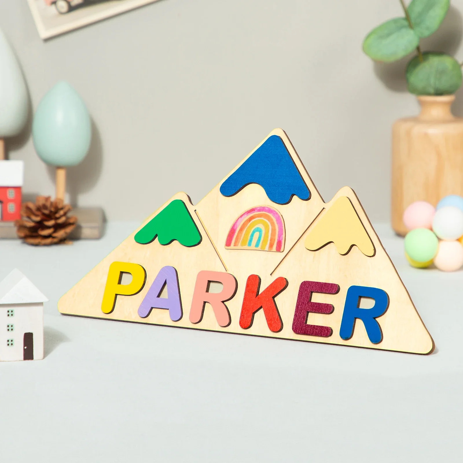 Mountain Adventure Personalized Name Puzzle 1 | Mountain Adventure Personalized Name Puzzle 1