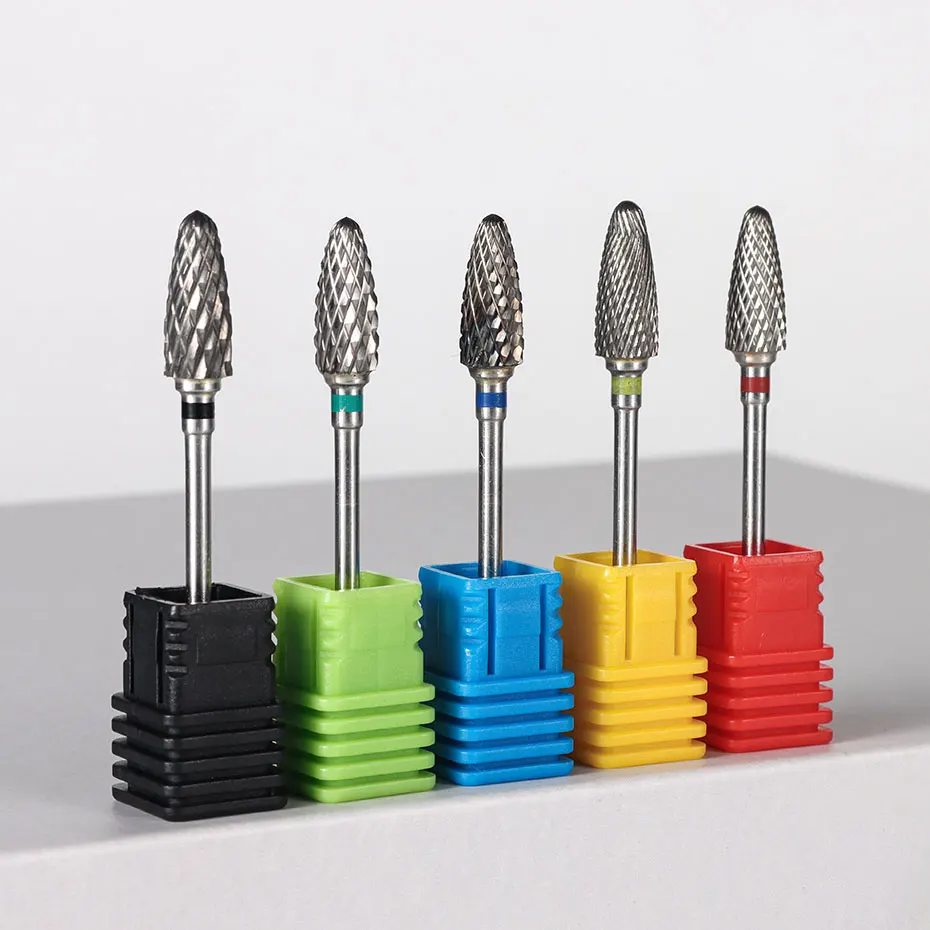 Premium Tungsten Steel Nail Drill Bit for Gel Removal