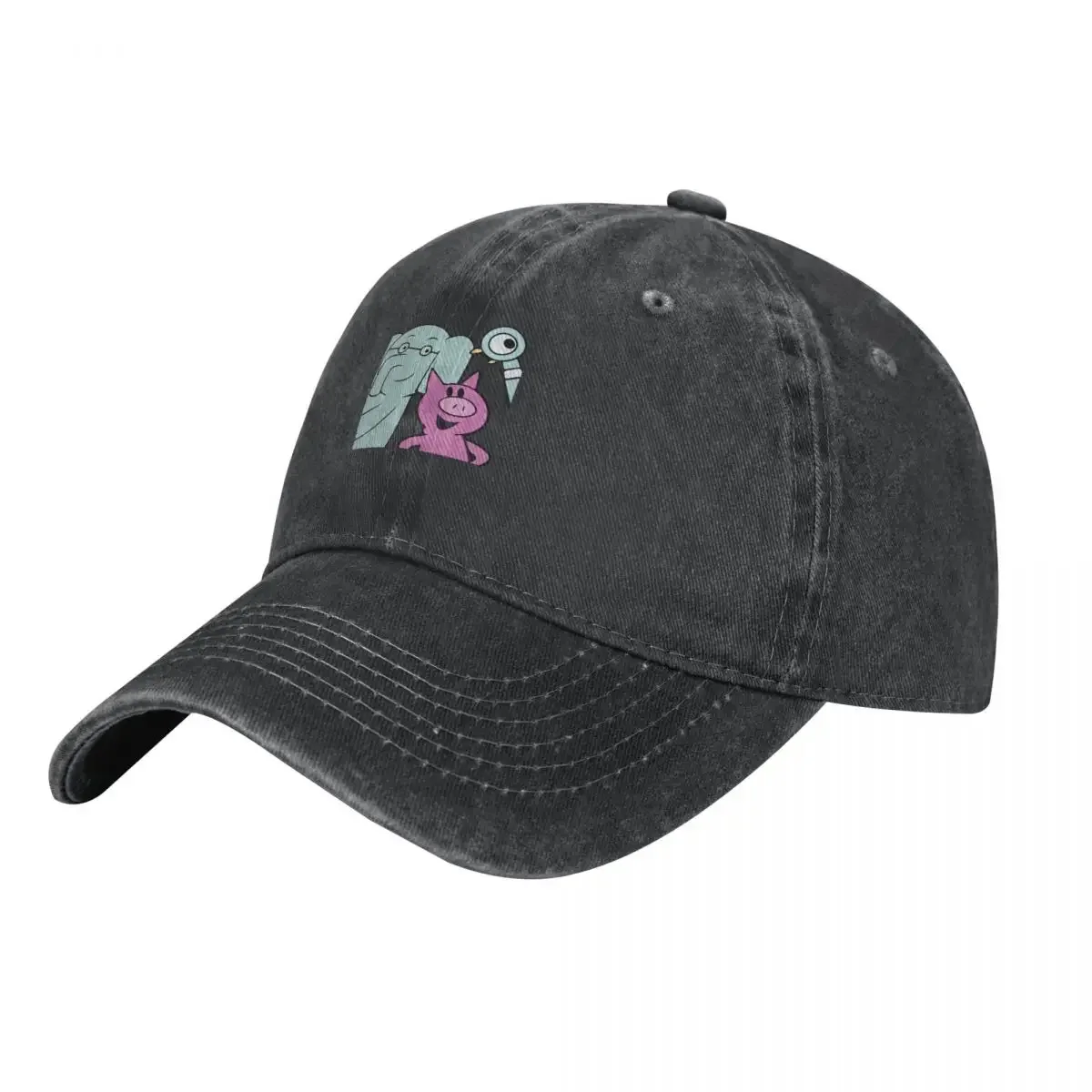 

Elephant and Piggie with Pigeon Cowboy Hat funny hat Dropshipping fishing hat Icon Girl'S Hats Men's