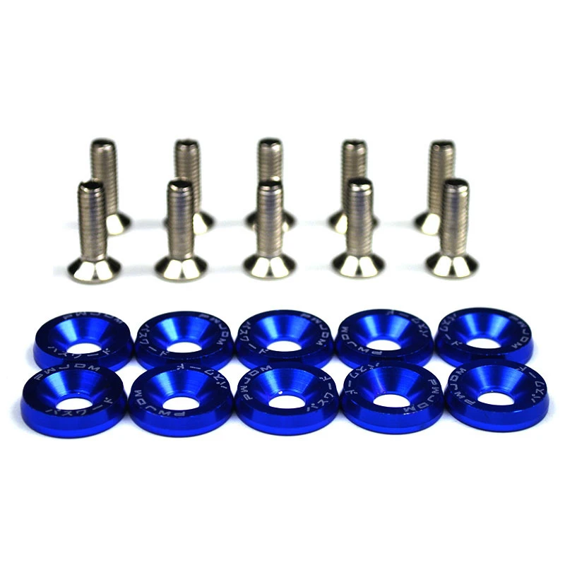 Car Screws Fender Washers 10pcs for Honda