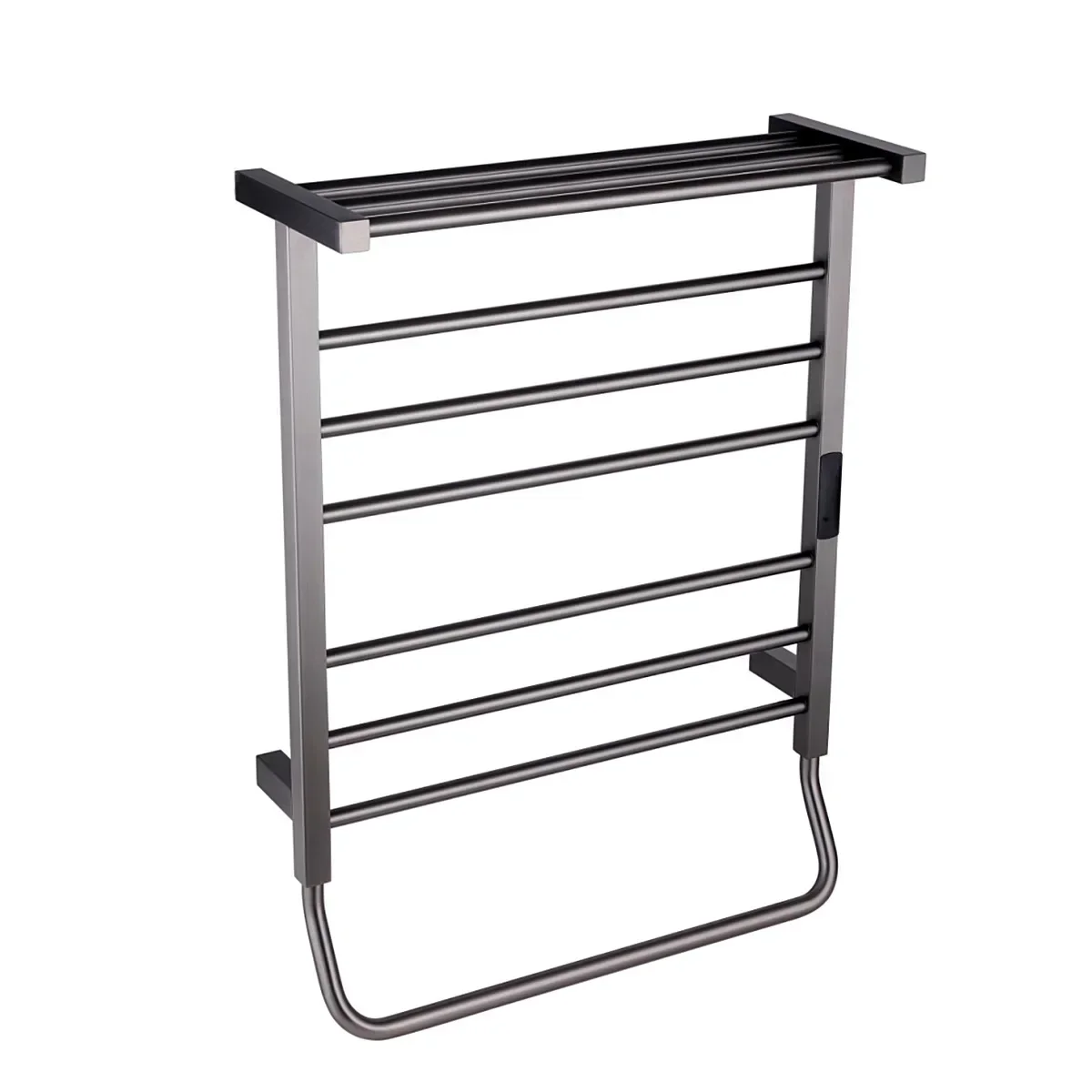 Carbon fiber intelligent electric towel rack household bathroom heating drying bath towel rack electric