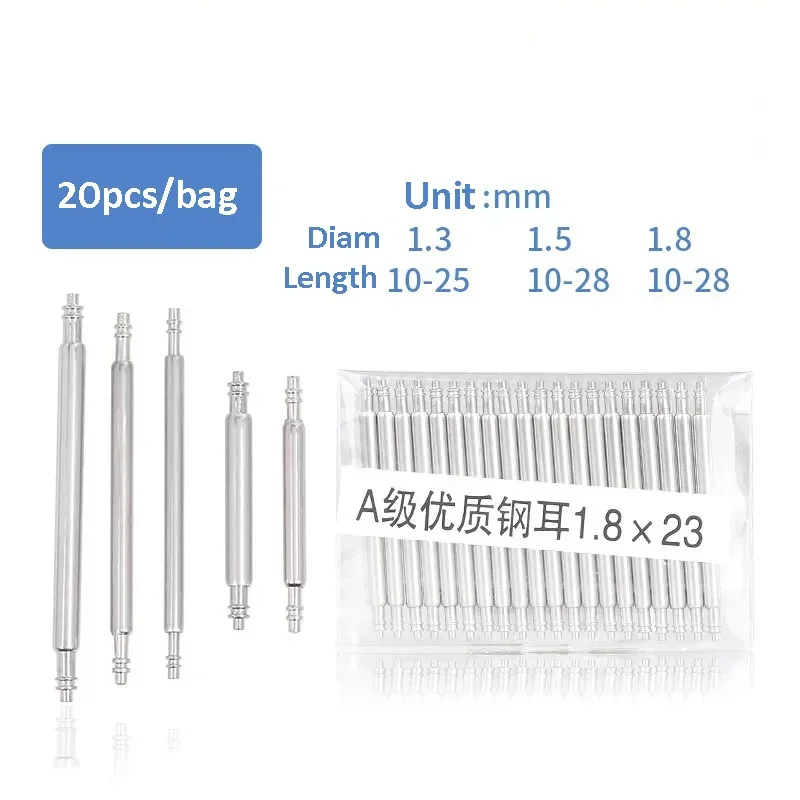 20pcs 10-28mm Cinturino Per Orologio In Acciaio Inossidabile - Foto 12