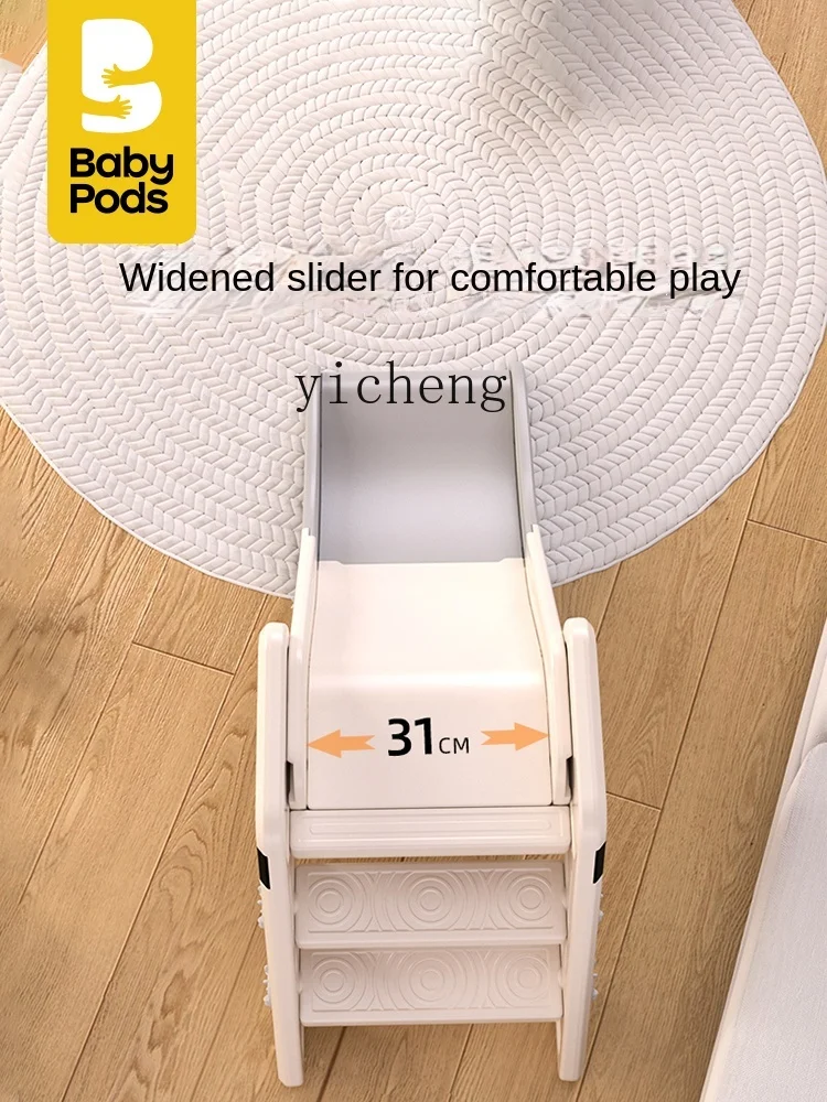 Yy Household Small Baby Slide Folding Young Children Toy Playground 4