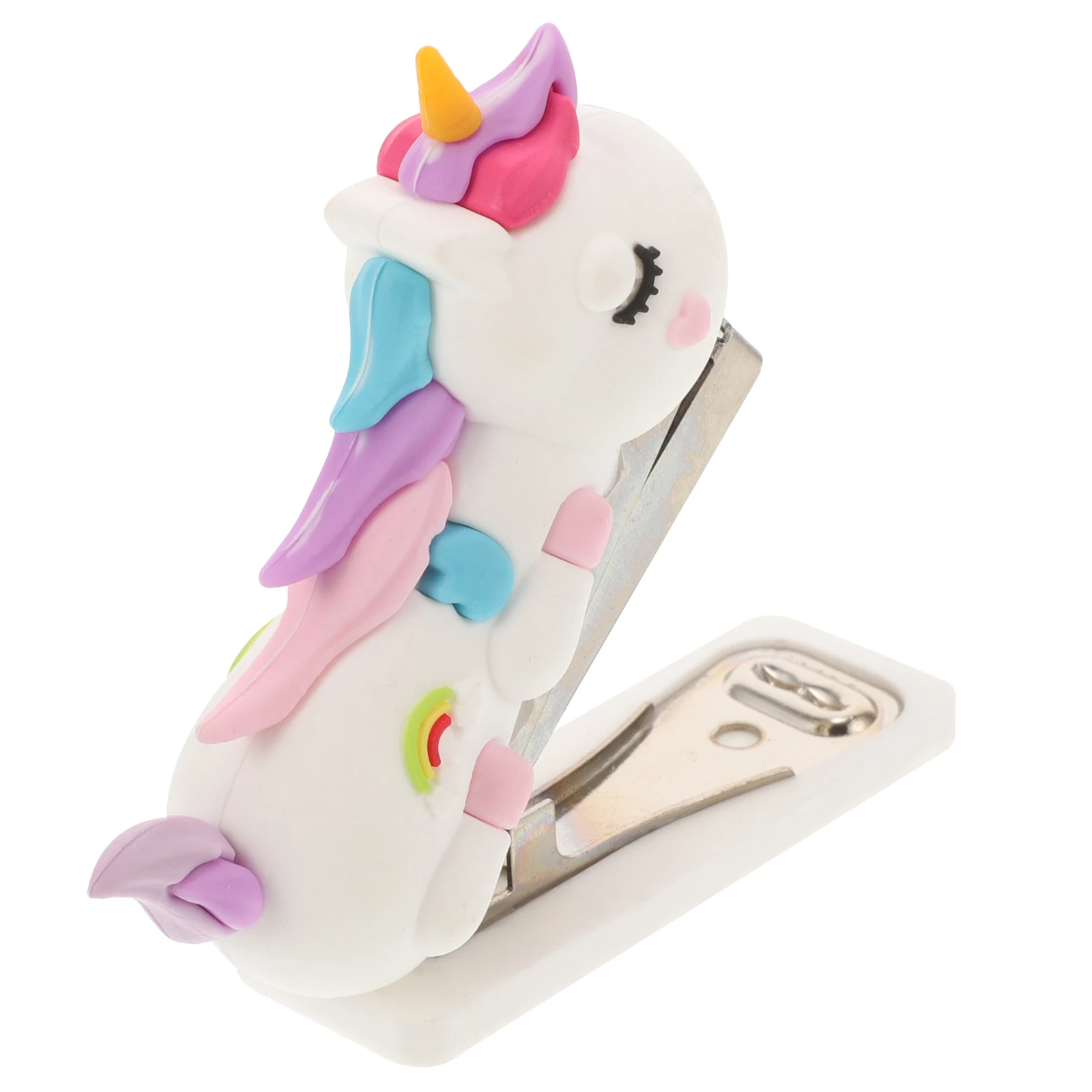 Mini Stapler Home Accessory for Desk Students Small Cute Decorative Hand Office Teacher