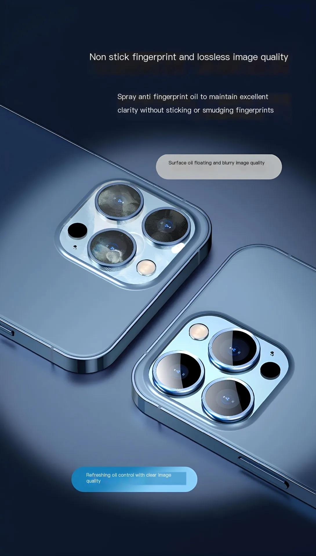 واقي الكاميرا حلقة معدنية لهاتف iPhone ، iPhone 14 Pro Max ، زجاج مقسى ، غطاء العدسة الخلفية ، iPhone 13 Pro Plus ، iPhone 15 غطاء واقي