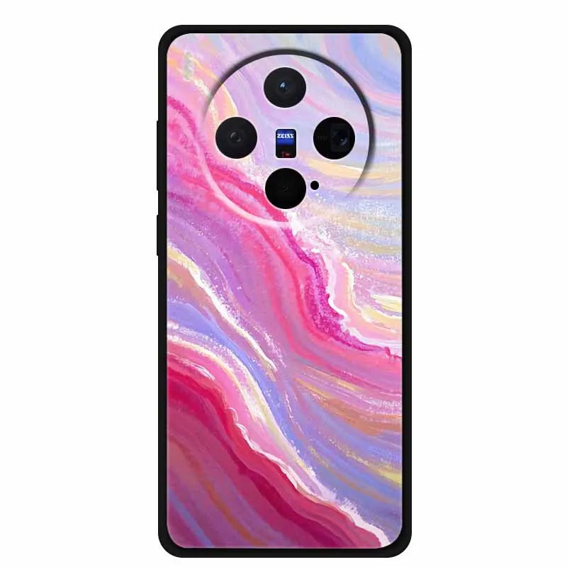 Black TPU Soft Silicone Phone Case  - Fashionable Anime Design with Protective Bumper
