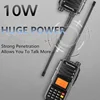 Quansheng Walkie Talkie TG-UV2 Plus Type-C Charging 10W Superheterodyne 4000mAh Portable FM RadiosLong Range Communication Radio 5