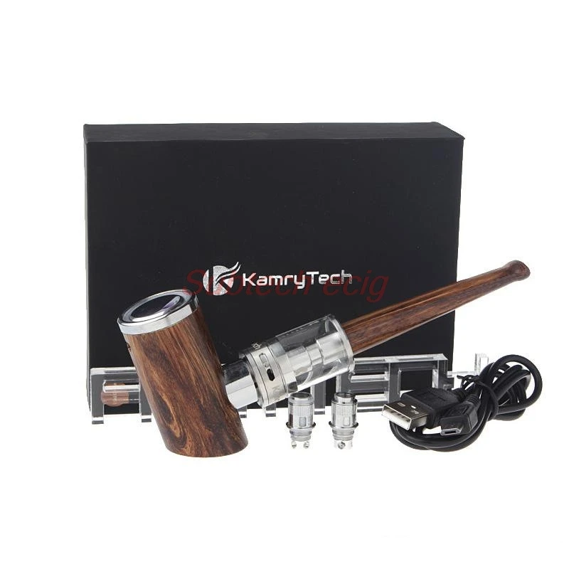 Autentico Kamry K1000 Plus E Kit Tubo Penna Narghilè Elettronica 1100Mah Con Atomizzatore 4Ml K1000 Plus Max 30W Design In Legno Vapor Mod