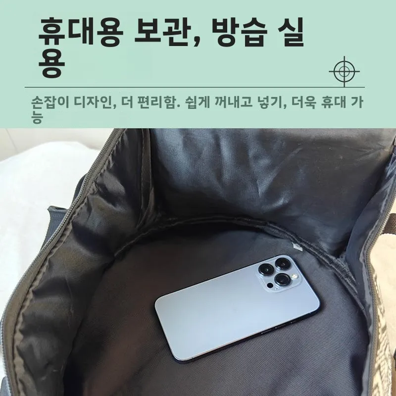 야외 다기능 수납 가방 에스닉 스타일 캔버스 캠핑 피크닉 식기류 수납 가방 냄비 커버 용품 가방