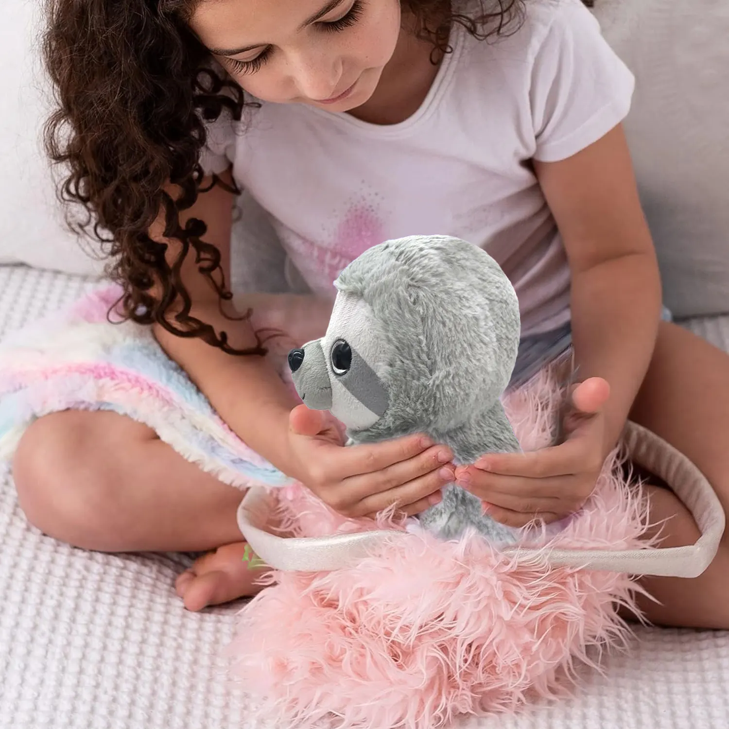 Plush Sloth Doll Pillow Birthday Holiday Gifts Healing Cute Indoor Decorations