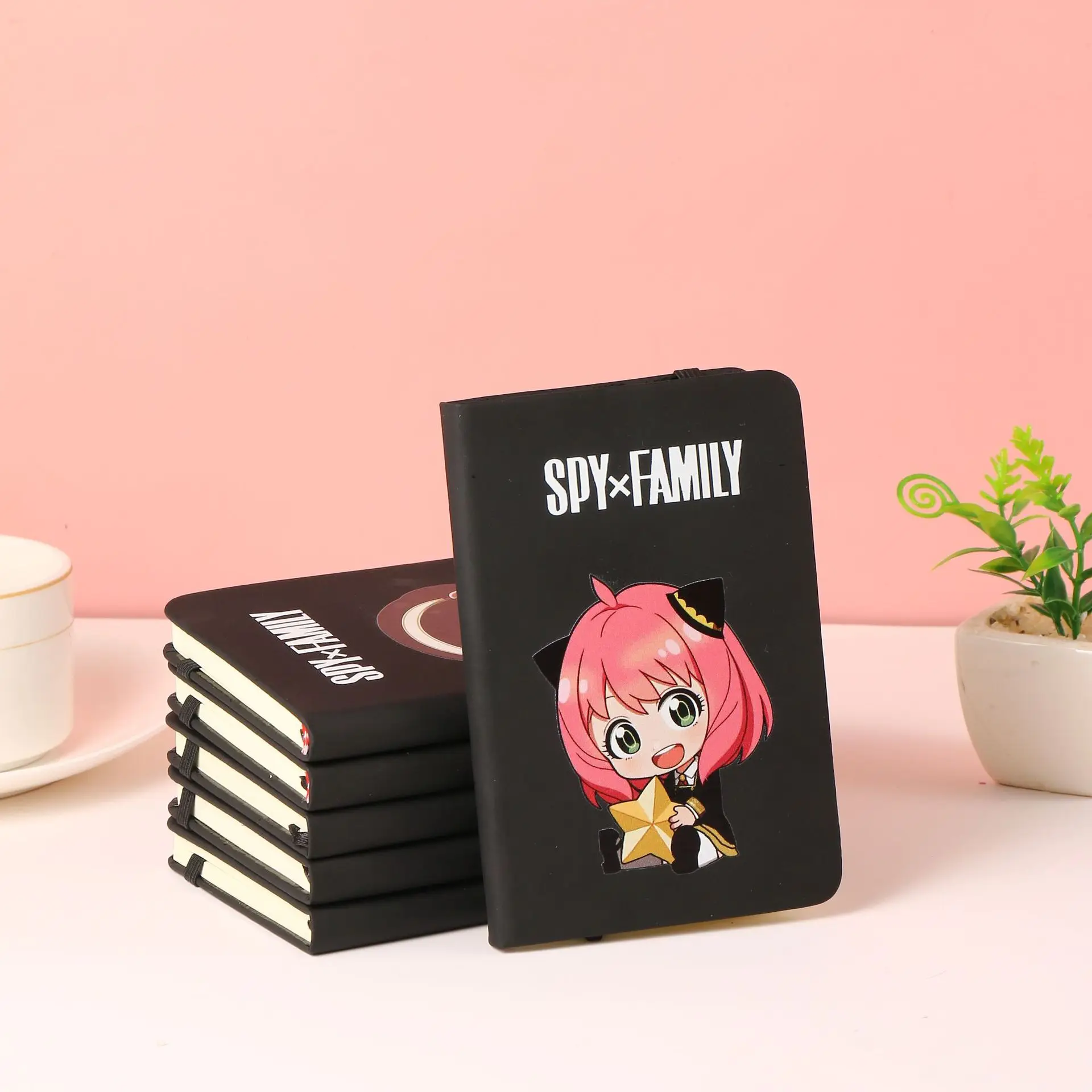 

Anime SPY × FAMILY Notebook Yor Forger Anya Forger Notebooks Student Journaling Stationery for Diary Memo Pad School Suppies
