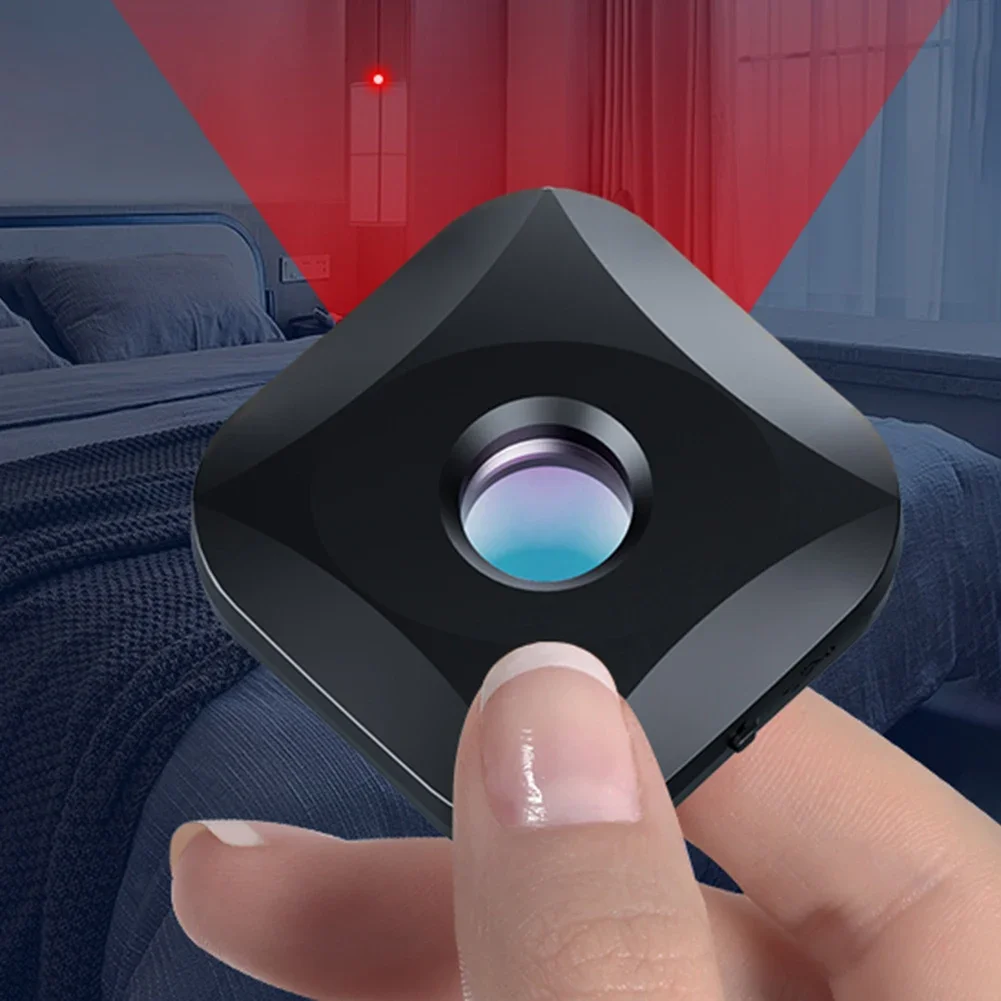 Wireless Anti Detector Security Protection Infrared Camera Finder Hidden Devices Camera Bug Detector for Travel Office Hotel