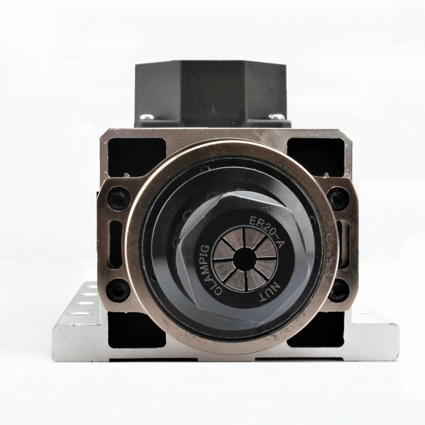 Main Spindle Motor square Flange Fan Cooling 2.2KW ER25 220V/380V 18000 Rpm Main