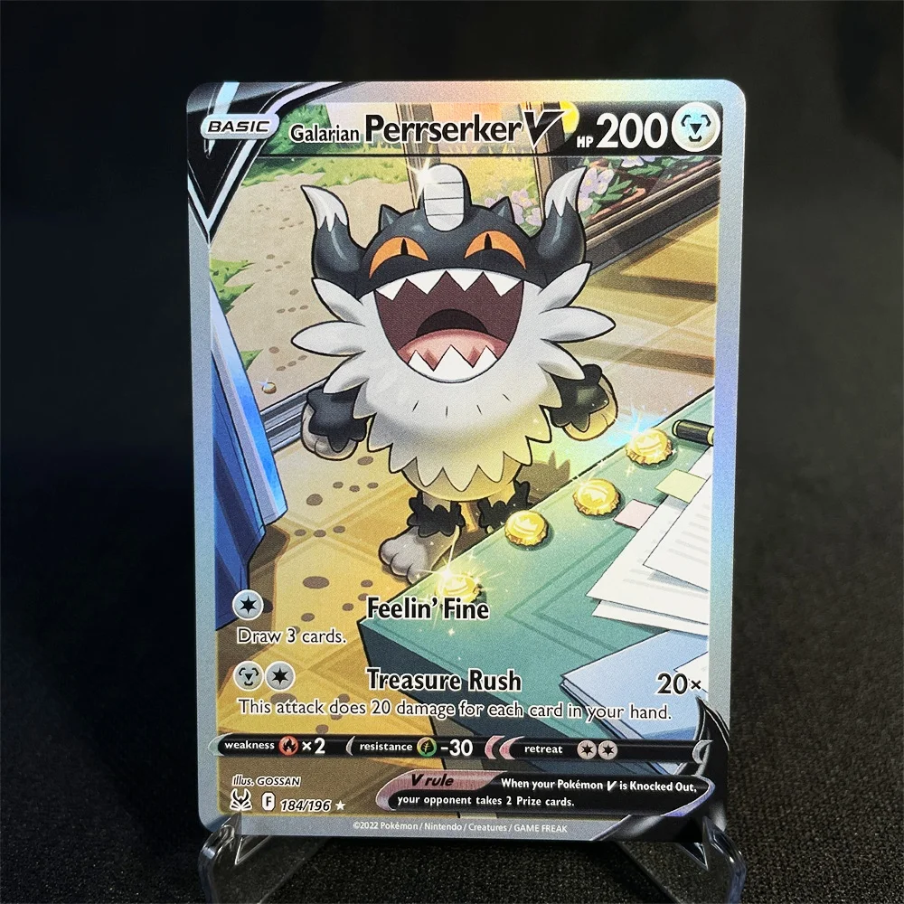 thumbnail image 1 of Cards Foil Flash Card Sword & Shield Series Charizard Arceus Darkrai Blastoise Carte Trading Card Toys Gifts Proxy Card, 1 of 5