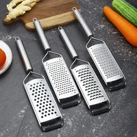 Aixiangru-Cheese Grater, Lemon Zest Vegetable Graters, Paring Knife, Home Gadgets, Kitchen Accessories, 304 Stainless Steel Push