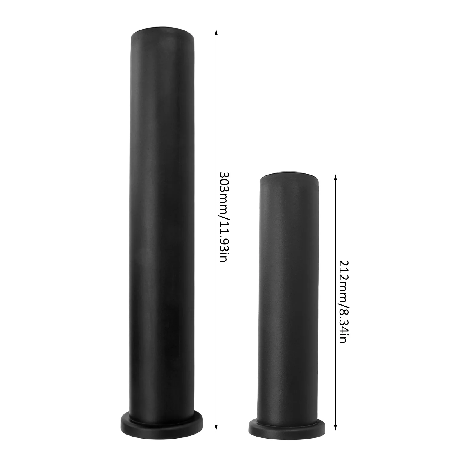 Barbell Adapter Sleeve 25mm to 50mm Black Change Diameter Fitness Equipment Accessories PP Material For Gym Fitness Center 2