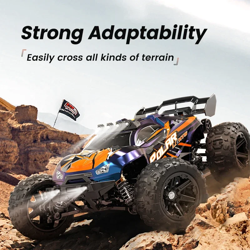 JJRC New 1:14 Coche Teledirigido,Motor Sin Escobillas 70KM/H.   50KM/H RC De Alta Velocidad Fuera La Carretera Drift Racing Car 5