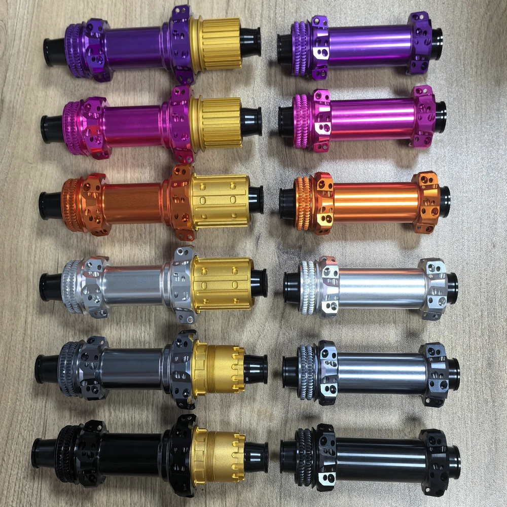 Color Bicycle Hub 36T Star Ratchet 28 Holes MTB Hubs Straight Pull Center Lock Disc Brake 110x15 148x12 4