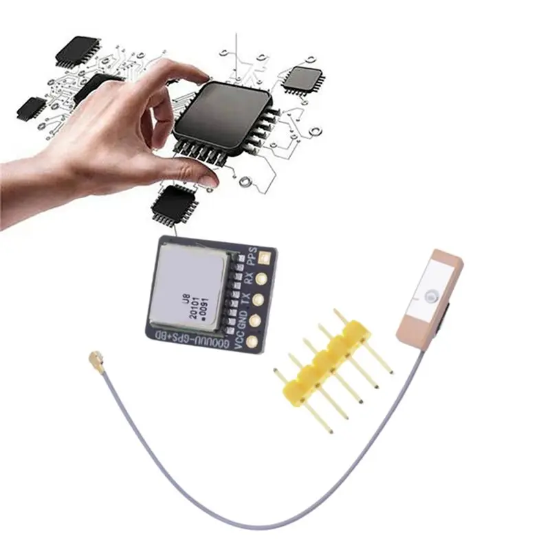 최고의 선택 위성 위치 탐색 시스템 U8 GPS+ BDS 듀얼 모드 모듈+ 안테나 비행 제어 교체 유닛 (NE용)