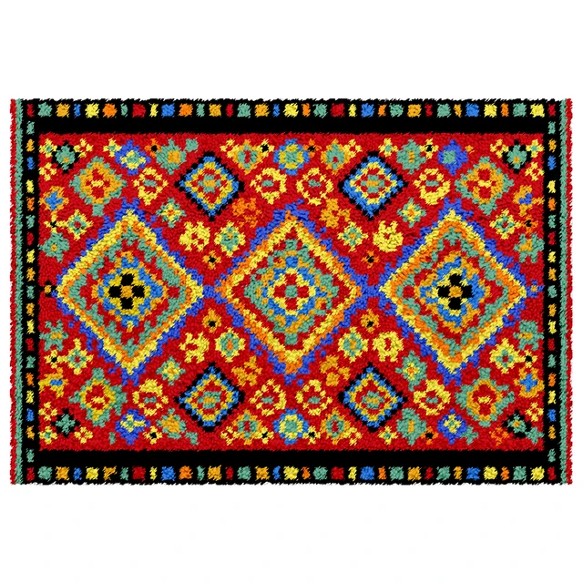 Large Latch Hook Rug Kits 1