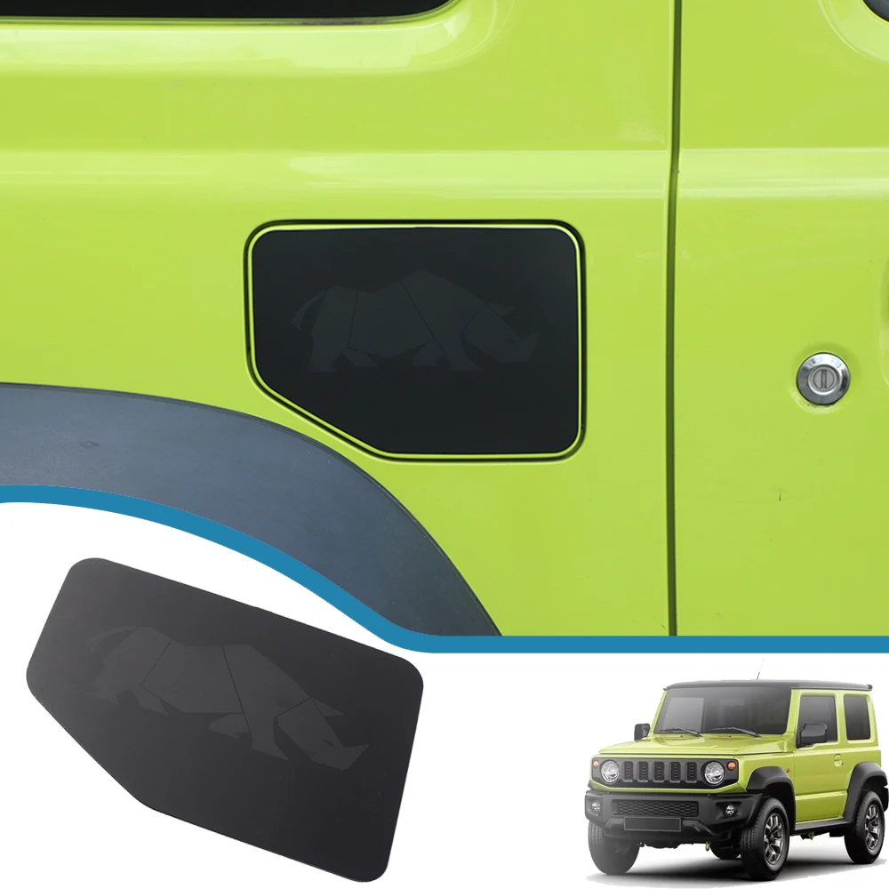 

Filler Fuel Tank Cap Stickers Oil Gas Tank Decoration Covers Trim for Suzuki Jimny JB64 JB74 2019-2023 Car Exterior Accessories