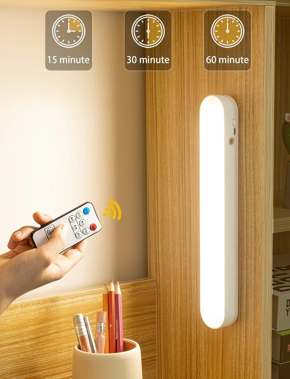 New Desk Lamp Office Desk Study LED Night Light USB Rechargeable Table Lamp Dimming Protect Eyes Bedroom Light 6