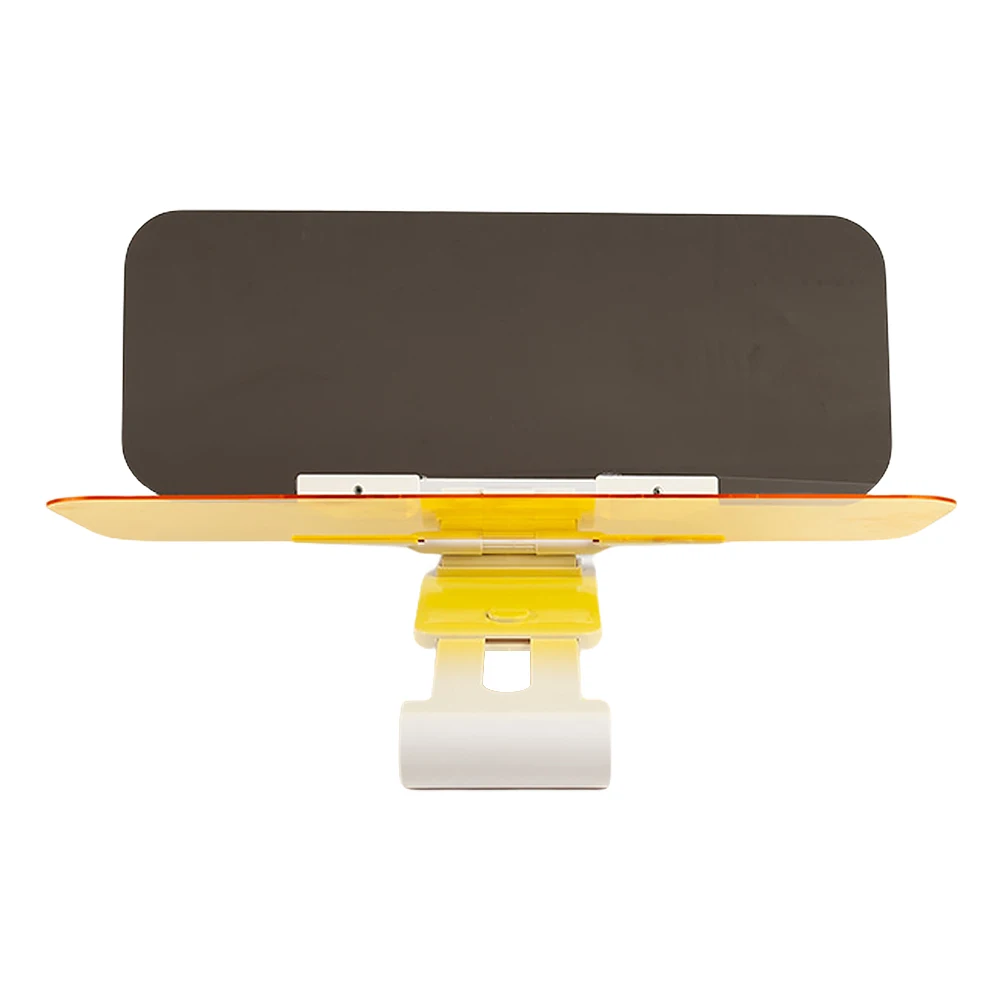 눈부심 방지 HD 햇빛 차단 고글 조절 가능 선블로커 자외선 차단 클리어 뷰 바이저 접이식 플립 다운 조절 가능 선바이저