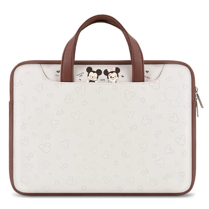 Disney Mickey Minnie Mouse Laptop Bag for Macbook Air Pro 13.3 14 15.6inch  Cute Waterproof Wear-resisting Portable Notebook Bag - AliExpress