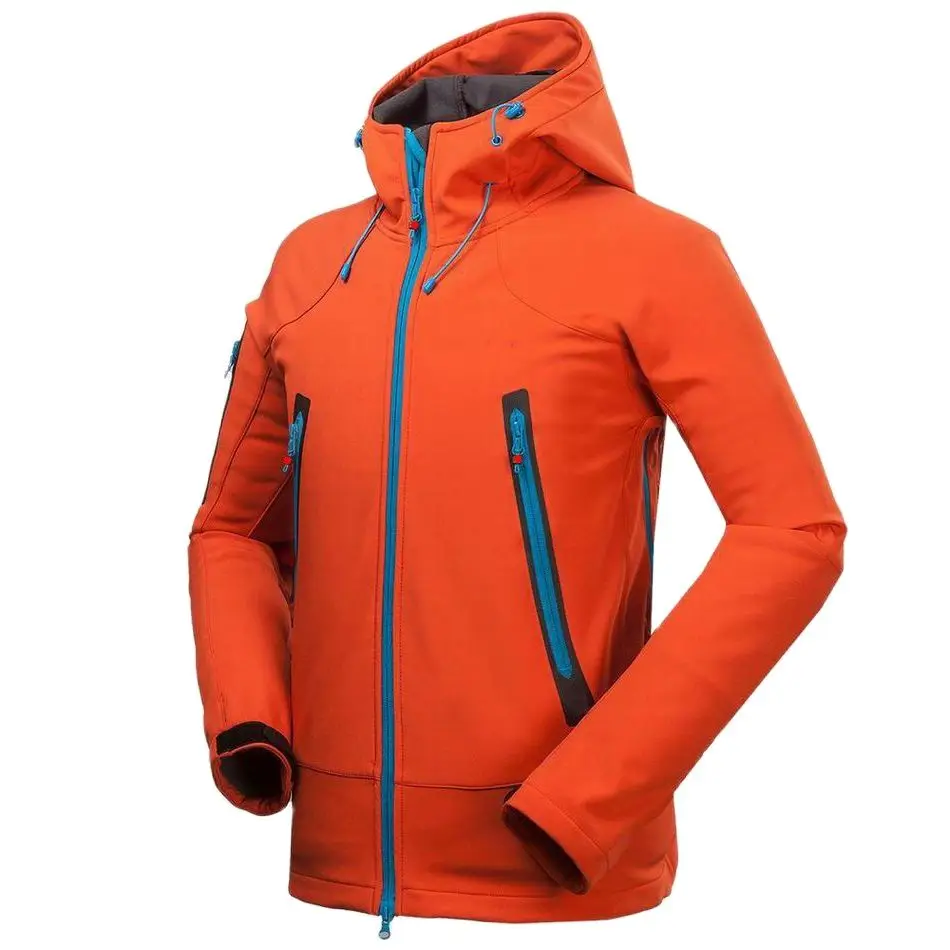 Men's Softshell Jacket Outdoor Camping & Hiking jacket Mountaineering Raincoat thermal windbreaker windproof waterproof Parka