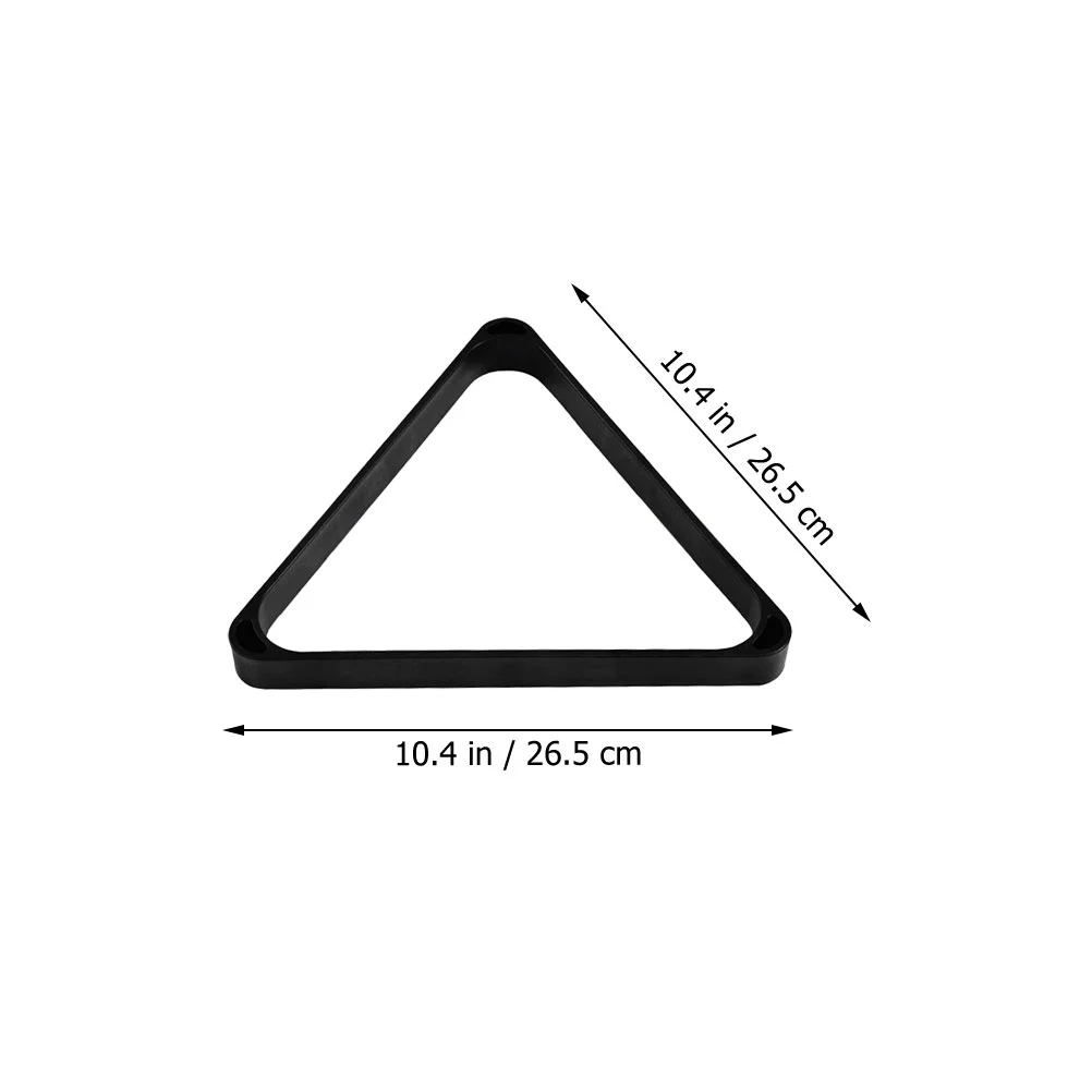 2 Pcs Triangle Billiard Frame Plastic Pool Rack Ball ganizer Sturdy Lightweight Durable Snooker Table Games Accessories