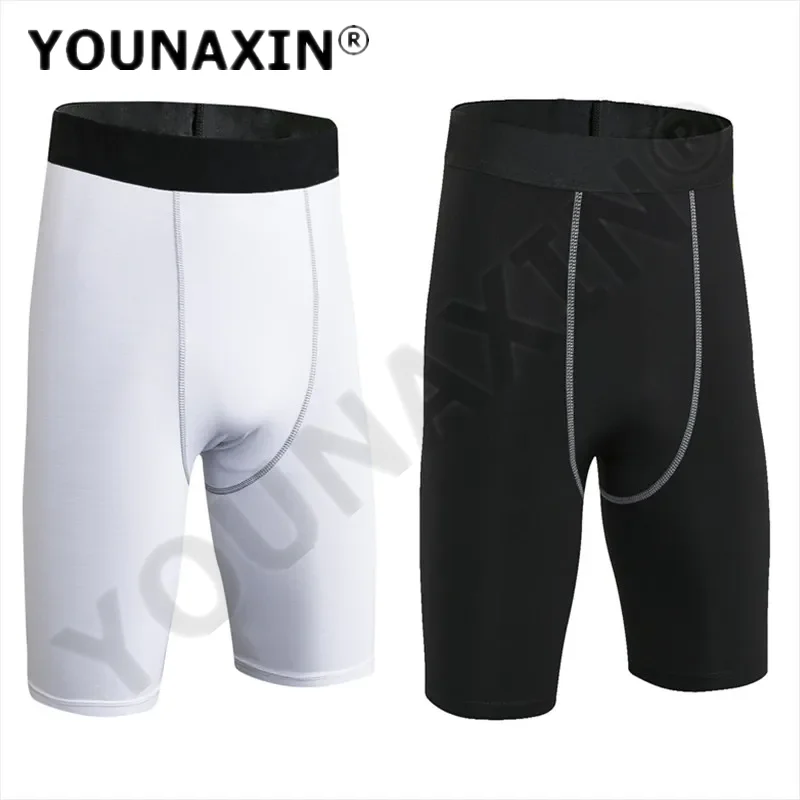 

Men Base Layer Underwear Skinny Sport Tight Shorts Boy Compression Fitness Outdoor Workout Training Bodybuilding Cycling Pants