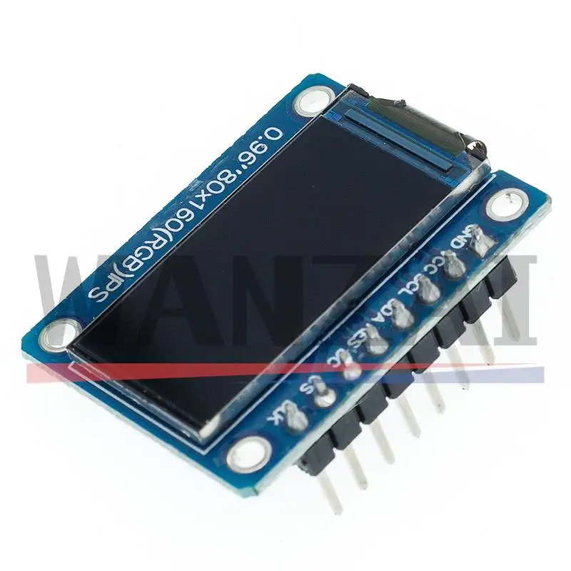 LCD Display Module TFT Display 0.96 / 1.3 1.44 inch IPS 7P SPI HD 65K Full Color ST7735 Drive IC 80*160 (Not OLED) For Arduino