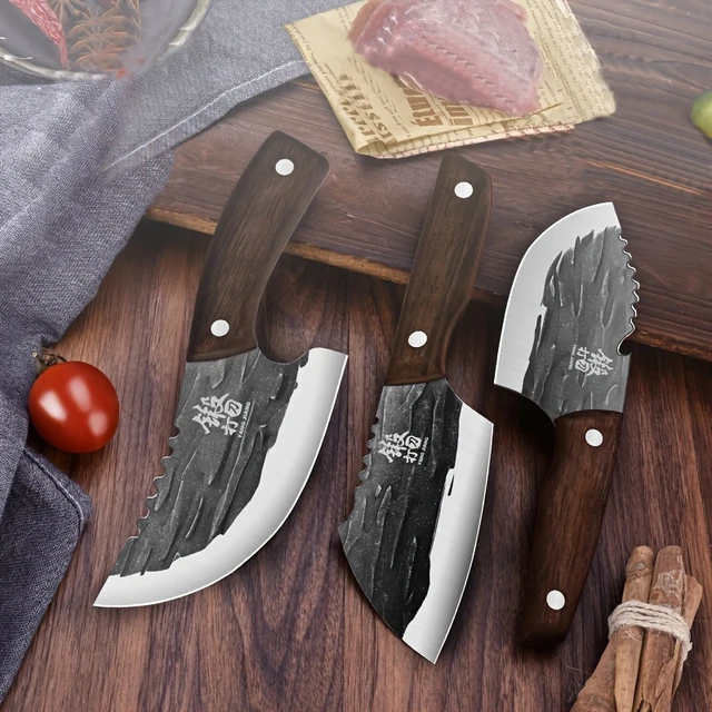 GHOST Pro Fish Knife Set 7 Deba Knife + 4” Mini Deba + Large Small Fish  Scaler Tool + Fish Bone Remover + Fish Gutting Kit - Kikusumi Knife SHOP