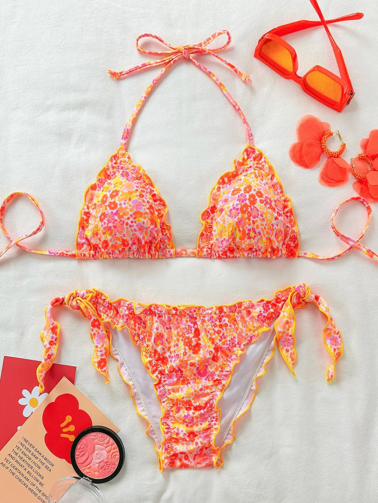 Set Bikini PlatiNum - Vista laterale