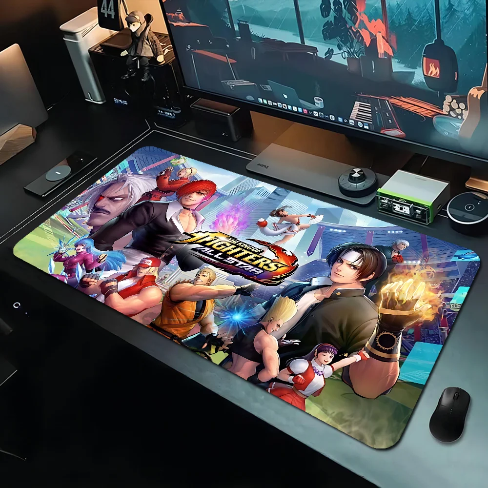 Fighter Arcade Game Animation Office Student Gaming Thickened Large Writing Pad Non-slip Cushion Mouse Pad Teen Girls Bedroom 2