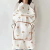 Bear Swaddle Towel, Windproof Multifunctional Baby Blanket, Soft Cotton Poncho Hooded Bath Towel, Stroller Blanket 3