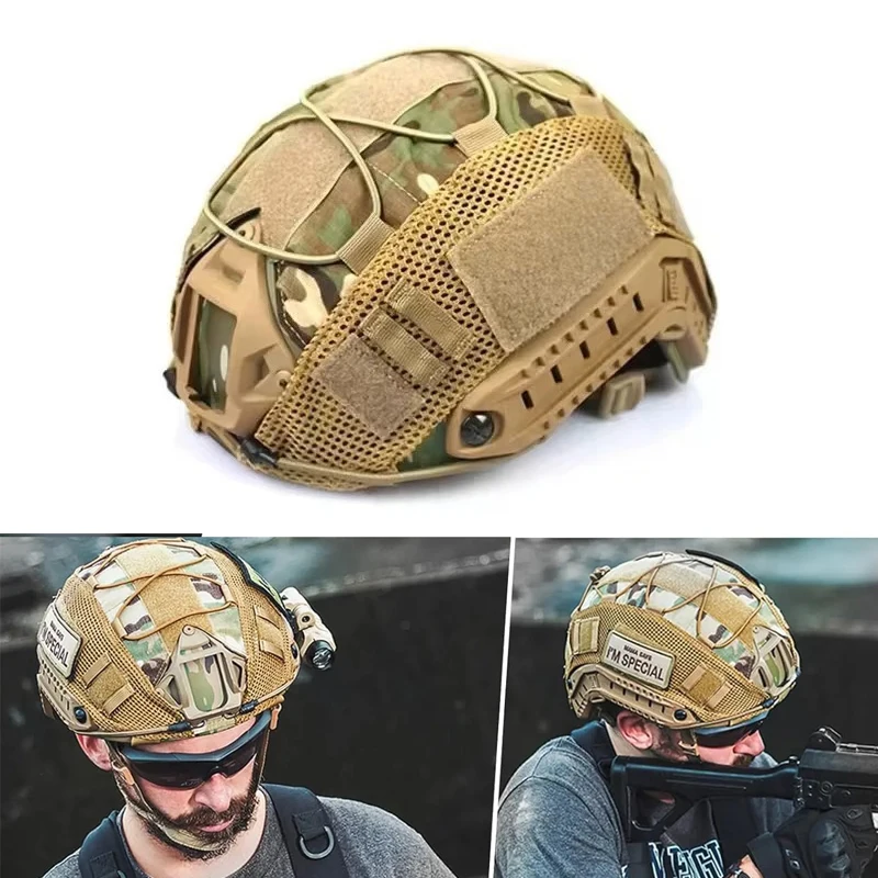 Nylon Combat Helmet Cover for Hunting Airsoft Tactical Headgear