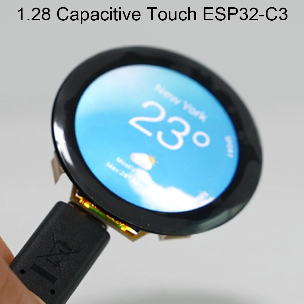 รูปสินค้า โมดูลจอสัมผัส ESP32-C3 สำหรับโปรเจกต์อิเล็กทรอนิกส์