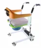 Handicapped Medical Safety Patient Transfer Lift Chair Adjustable Rotating Commode Chair 1