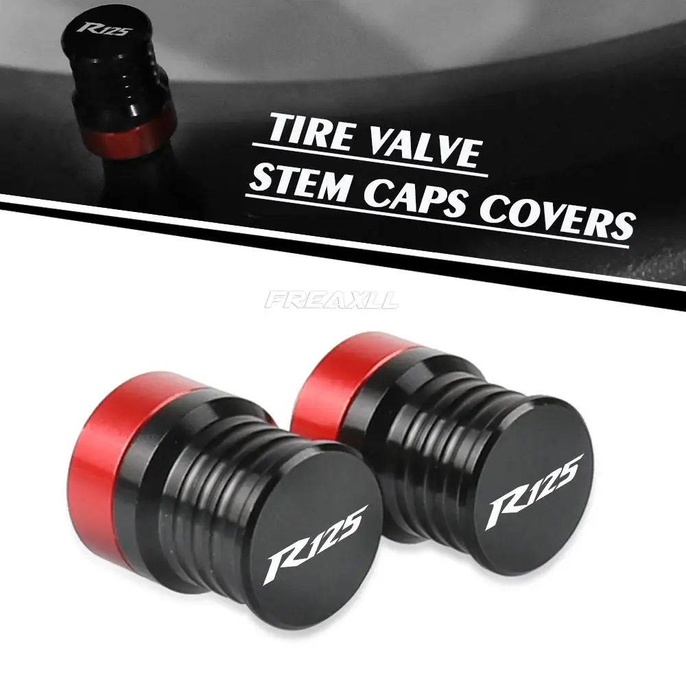 

YZF R25 For Yamaha YZFR25 2013-2018 Motorcycle Accessories Aluminum Vehicle Wheel Tire Valve Stem Caps Covers YZF-R25 2017 2016