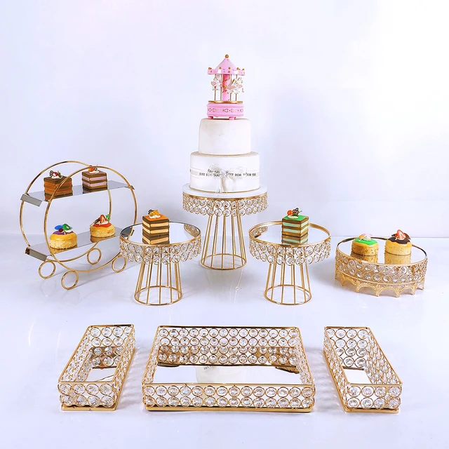 Présentoir à Gâteaux en Acrylique T1, Support Décoratif de Table, Ménage  pour Mariage, Gâteau Chi, Dessert, 3 Pièces/Ensemble - AliExpress