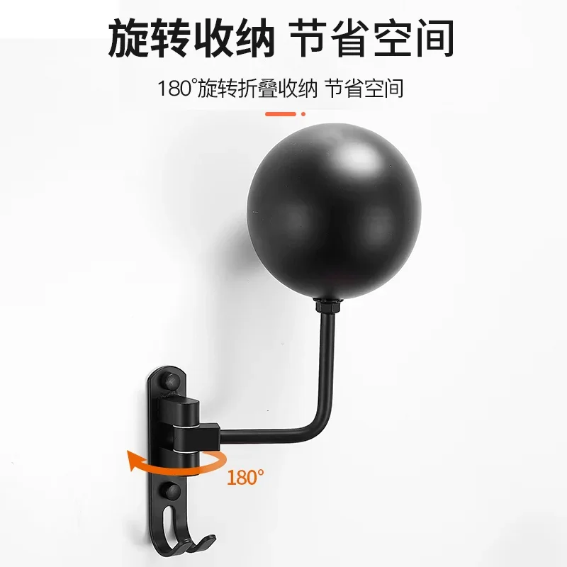 Wall-mounted Motorcycle Helmet Rack Punch-free Display Rack Hat Storage Anti-deformation Solid Exquisite Portable Entry storage
