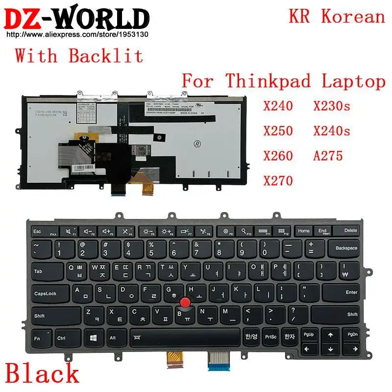 GR TH TW LT Teclado com retroiluminação,