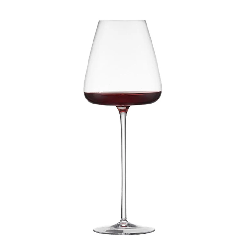 1 Pcs 590/720ml Collection Level Handmade Red Wine Glass Crystal Burgundy Bordeaux Goblet Art Big Belly Tasting Light Thin Cup wine glass