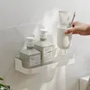 Original Bathroom Storage Rack Cosmetic Miscellaneous Items Toilet Wall Mounted No Nail Hole Drilling Required 3